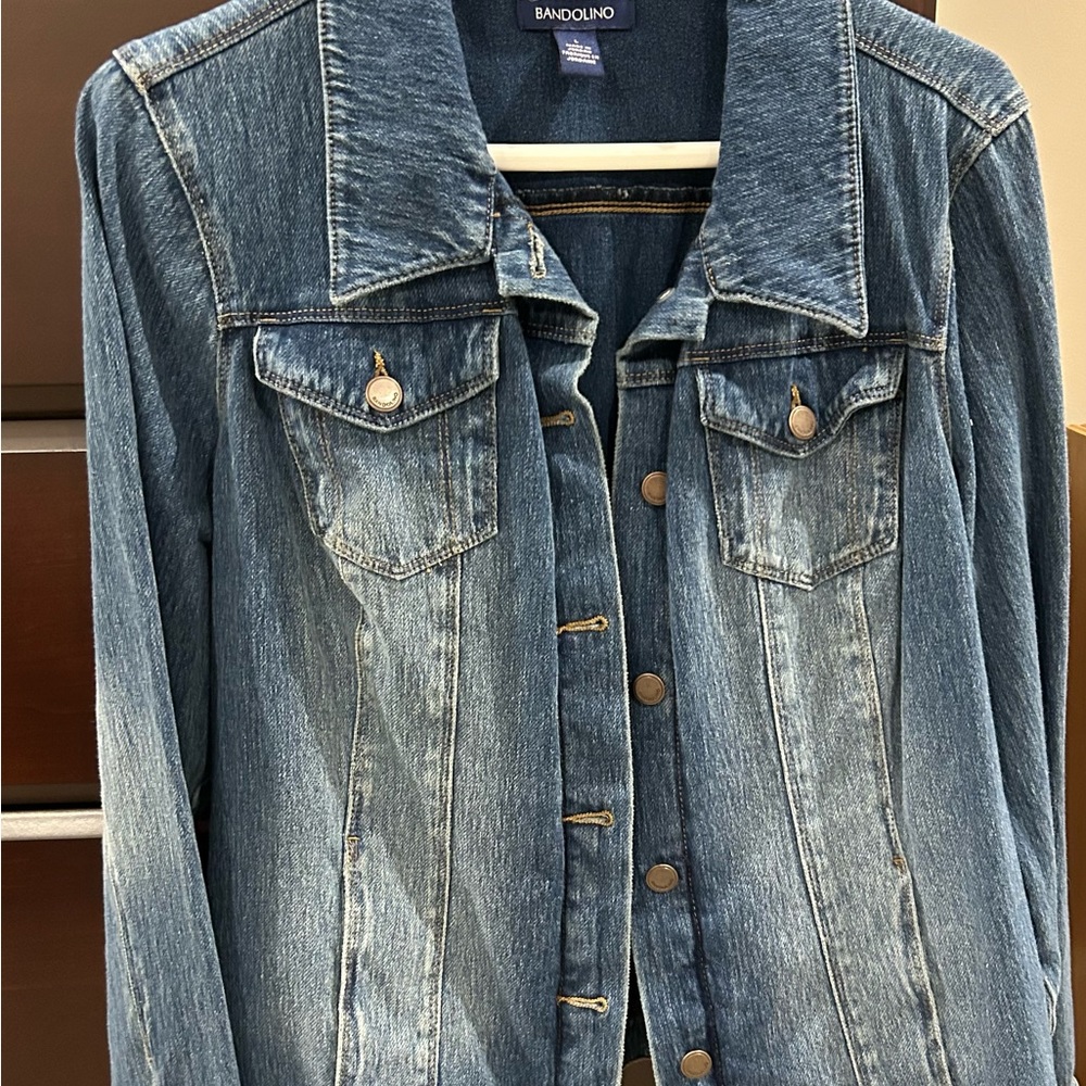 Bandolino Blue Denim Jean Jacket